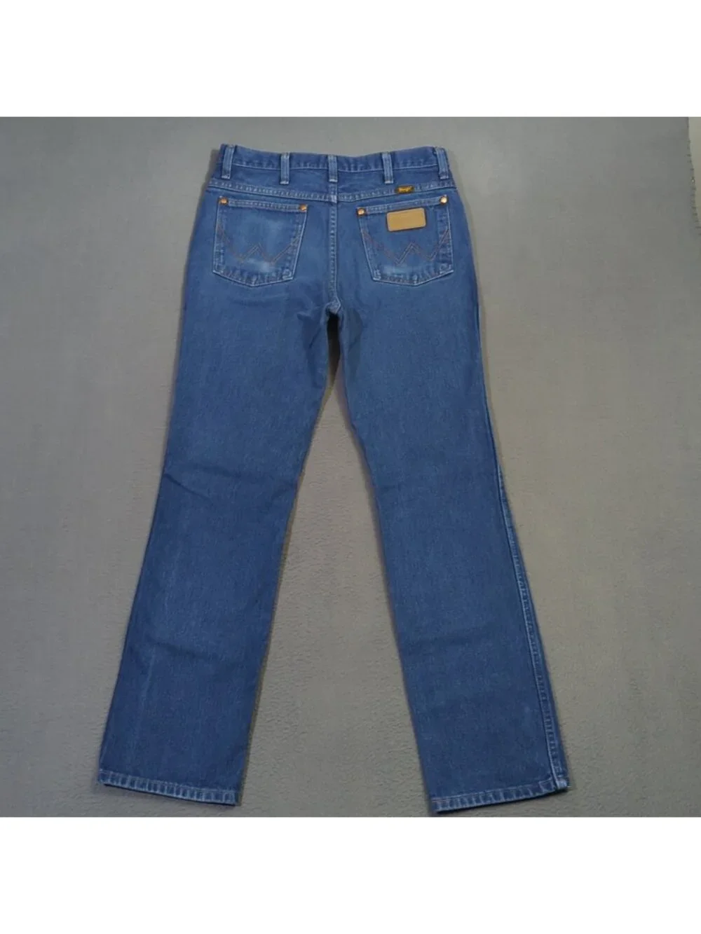 Wrangler Jeans Men's 32x32 Fits 31x31 Blue 936DEN Cowboy Cut Slim Fit Western